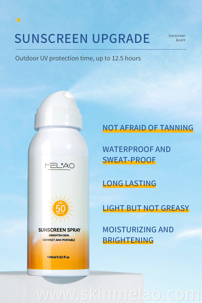 Sunscreen Spray